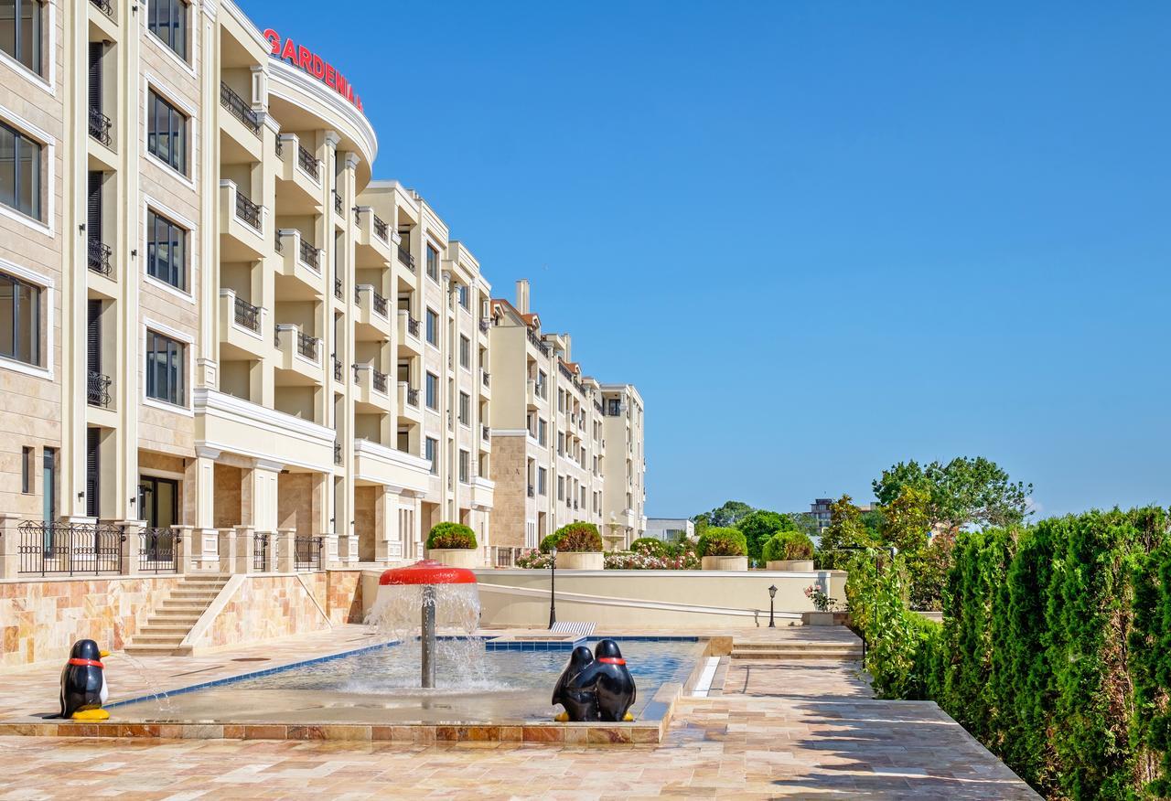 Gardenia Beach Palace Aparthotel Поморие Экстерьер фото